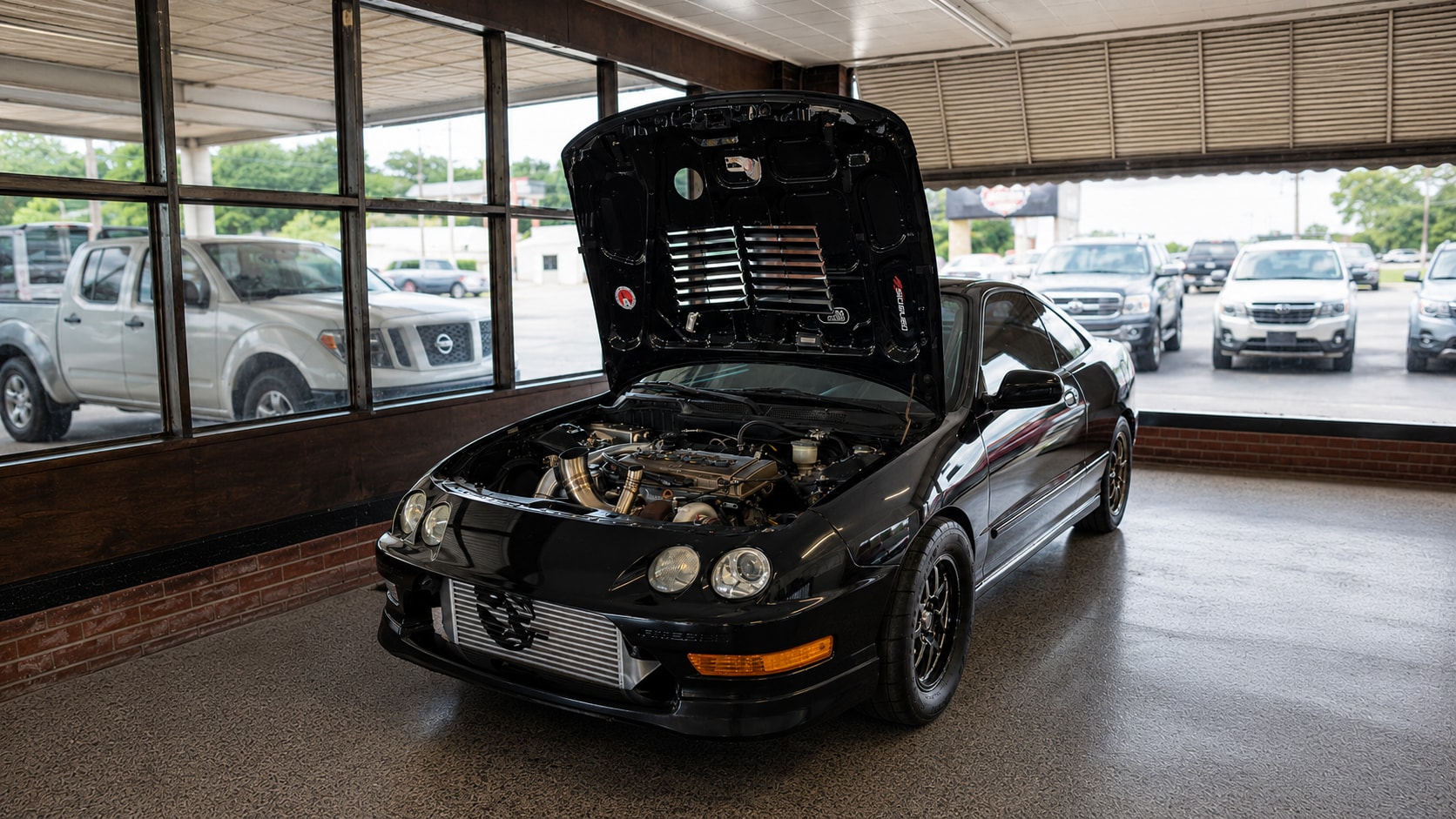 Turbocharged Acura Integra performance build at The Engine Block